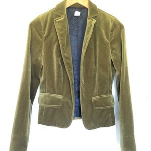 J Crew Velvet jacket